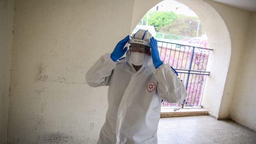 Testing anti-pathogen fabric